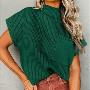 Sleeveless sweater